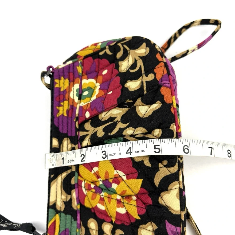 Vera Bradley Frannie Crossbody Suzani Quilted Cottage Core Retired Pattern New